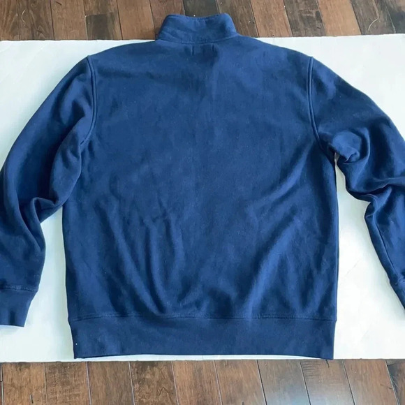 Nautica quarter zip sweatshirt. Navy w/ red logo. Super soft! Men’s size XL - Picture 8 of 10